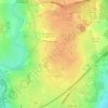 Springfield topographic map, elevation, terrain