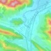 Crampagna topographic map, elevation, terrain