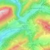 Saint-Jean-de-Sixt topographic map, elevation, terrain