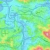 Centro topographic map, elevation, terrain