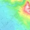 East Foothills topographic map, elevation, terrain