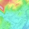 Épagny topographic map, elevation, terrain