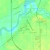 Constantine topographic map, elevation, terrain