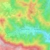 Vallio Terme topographic map, elevation, terrain