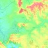 Pervenchères topographic map, elevation, terrain