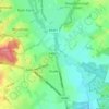 Studley CP topographic map, elevation, terrain