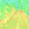 Šiauliai topographic map, elevation, terrain