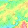 Saint-Denis-le-Gast topographic map, elevation, terrain