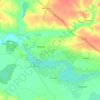 Mlyniv topographic map, elevation, terrain