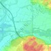 Parcey topographic map, elevation, terrain