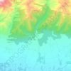 Tamaloukte topographic map, elevation, terrain
