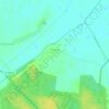 Kliuky topographic map, elevation, terrain