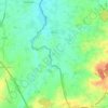 Watou topographic map, elevation, terrain