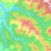 Beni Yenni topographic map, elevation, terrain