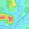 Bart topographic map, elevation, terrain