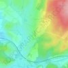 Châtenois topographic map, elevation, terrain