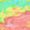 Fosses-la-Ville topographic map, elevation, terrain