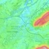 College Township topographic map, elevation, terrain