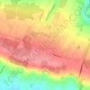 Coxheath topographic map, elevation, terrain