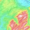 Fillière topographic map, elevation, terrain