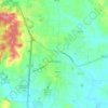 Farmington topographic map, elevation, terrain
