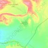 Tagounite topographic map, elevation, terrain