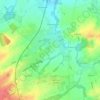 Mollem topographic map, elevation, terrain