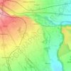 Candelo topographic map, elevation, terrain