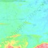 Santa Teresinha topographic map, elevation, terrain