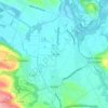 Aoste topographic map, elevation, terrain