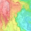 Pombia topographic map, elevation, terrain