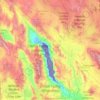 Death Valley Wilderness topographic map, elevation, terrain