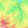 Cesny-les-Sources topographic map, elevation, terrain