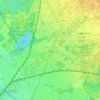 Kiewit topographic map, elevation, terrain