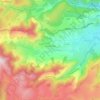 Saint-Priest topographic map, elevation, terrain
