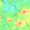 Ladbroke CP topographic map, elevation, terrain