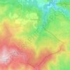 Campoussy topographic map, elevation, terrain