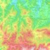 Morbello topographic map, elevation, terrain