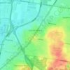 Carrum Downs topographic map, elevation, terrain