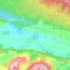 Santibáñez del Val topographic map, elevation, terrain