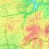 Woodbury topographic map, elevation, terrain