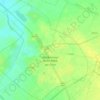 Sidi Bennour topographic map, elevation, terrain