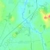 Sedgeberrow topographic map, elevation, terrain