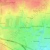 Caroline Springs topographic map, elevation, terrain