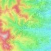 Rivolet topographic map, elevation, terrain