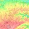 Burdinne topographic map, elevation, terrain