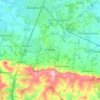 Ditchling topographic map, elevation, terrain