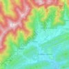 Follina topographic map, elevation, terrain