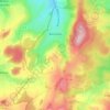 Bazoches topographic map, elevation, terrain