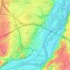 Herstal topographic map, elevation, terrain